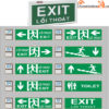 Đèn Exit Thoát Hiểm 2 Mặt Kentom KT-690