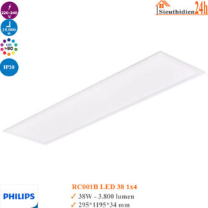 Đèn Led Panel 300x1200 Philips RC001B LED38 38w