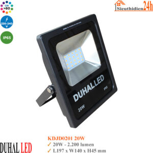 Đèn Pha Led 20W Duhal KDJD0201