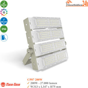 Đèn Pha Led Rạng Đông CP07 200W