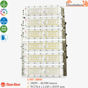 Đèn Pha Led 300w Rạng Đông CP07