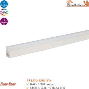 Đèn Led T5 1m2 Rạng Đông LT03 1200 16W