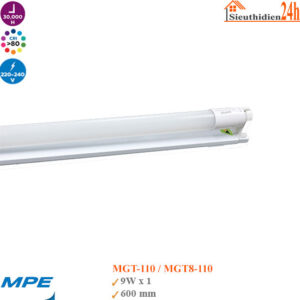 Bộ Đèn Led Tube MPE MGT-110T 9w 0.6m