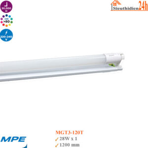 Bộ Đèn Led Tube MPE MGT3-120T 28w 1.2m