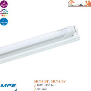 Bộ Đèn Led Tube MPE MLT-110 10w 0.6m