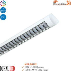 Đèn Led Bán Nguyệt Chiếu Sâu 300mm Duhal KDLD8102 10w