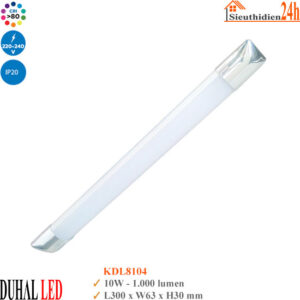 Đèn Led Bán Nguyệt Xi Trắng 300mm Duhal KDL8104 10w