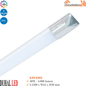 Đèn Led Bán Nguyệt Xi Trắng 1200mm Duhal KDL8402 40w