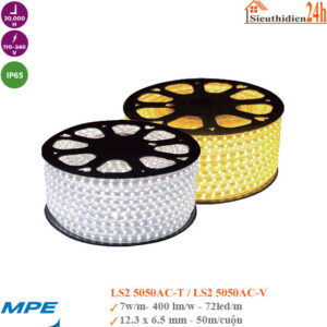 Đèn Led Dây MPE LS2 5050AC 7w/m 220V