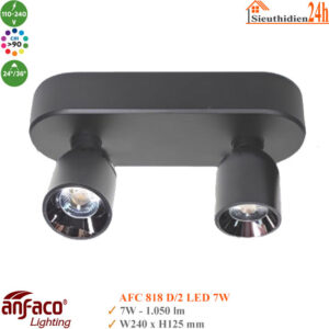 Đèn Rọi Đế Ngồi Anfaco AFC 818 D/2 7w