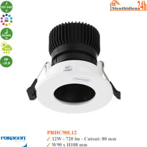Đèn Spotlight Âm Trần Paragon PRHC90L12 12w