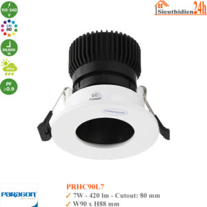 Đèn Spotlight Âm Trần Paragon PRHC90L7 7w