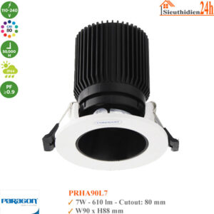 Đèn Spotlight Âm Trần Paragon PRHA90L7 7w