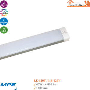 Bộ Đèn Led Tube Chống Nổ MPE LE-120T 40w 1.2m