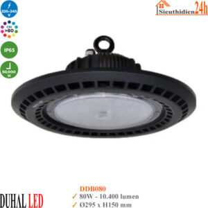 Đèn Led Nhà Xưởng Chống Thấm Duhal DDB080 80w