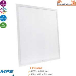 Đèn Led Panel MPE FPD-6060 36w 600x600