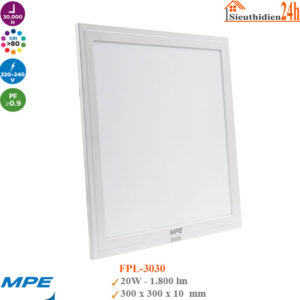 Đèn Led Panel MPE FPL-3030 20w 300x300