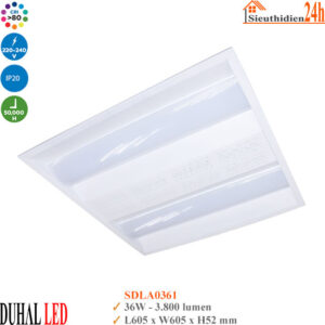 Đèn Led Panel Duhal SDLA0361 36w 600x600