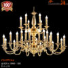 Đèn Chùm Đồng Euroto CD-327/24+6