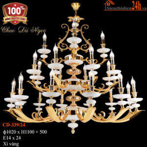 Đèn Chùm Đồng Euroto CD-339/24