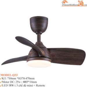 quat tran den trang tri euroto model q33