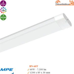 Đèn Led Bán Nguyệt 1m2 MPE BN-60T 60W