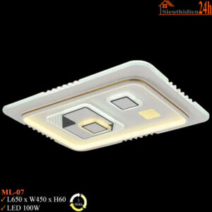 Đèn LED Ốp Trần Euroto ML-07