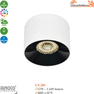 Đèn Ống Bơ Chống Chói Euroto LN-201 12W