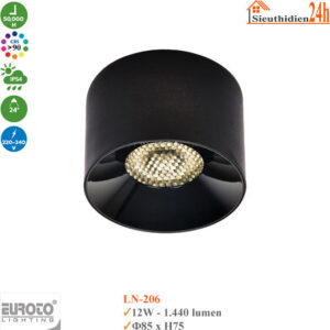 Đèn Ống Bơ Chống Chói Euroto LN-206 12W
