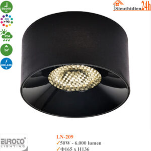 Đèn Ống Bơ Chống Chói Euroto LN-209 50w