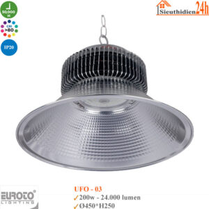 Đèn Led Nhà Xưởng Euroto UFO-03 200W