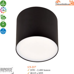 Đèn Lon Nổi Chống Chói Euroto LN-217 20w