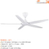 Quạt Trần Euroto Model-Q71