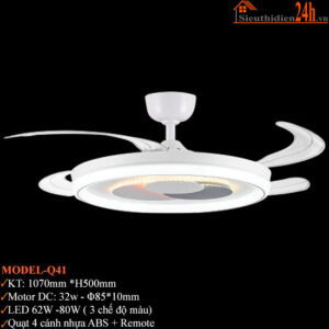 Quạt Đèn Trần Euroto Model-Q41