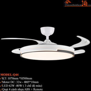 Quạt Đèn Trần Euroto Model-Q44