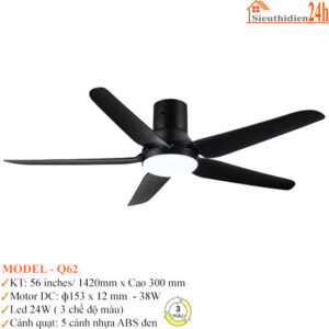 Quạt Đèn Trần Euroto Model-Q62