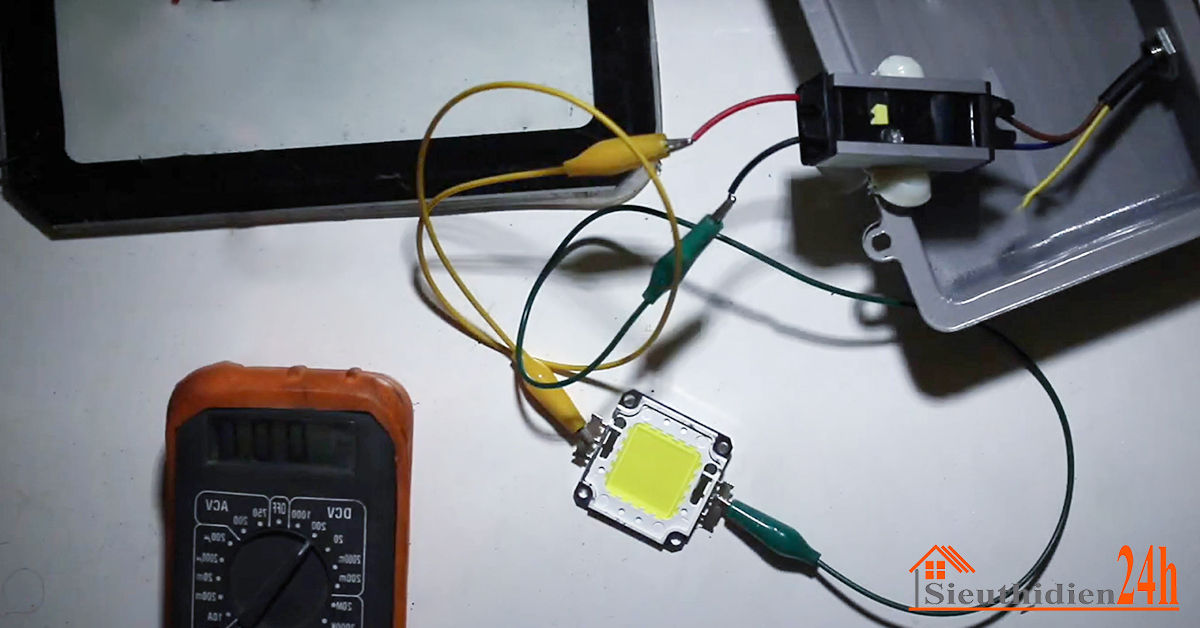 Cách sửa đèn pha Led