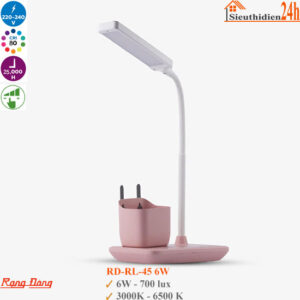 Đèn Bàn LED Cảm Ứng Rạng Đông RD-RL-45 6W