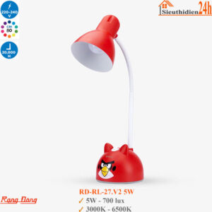 Đèn Bàn LED Cảm Ứng Rạng Đông RD-RL-27.V2 5W