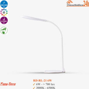 Đèn Bàn LED Cảm Ứng Rạng Đông RD-RL-21 6W