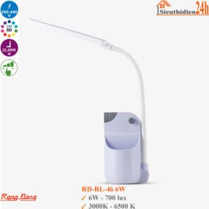 Đèn Bàn LED Cảm Ứng Rạng Đông RD-RL-46 6W