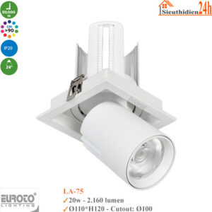 Alternative view of Đèn Spotlight Âm Trần Euroto LA-85 20w