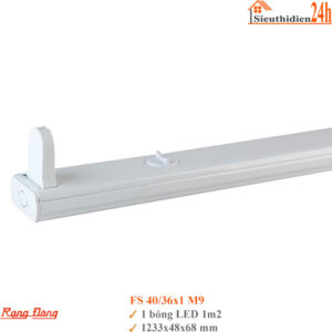 Máng Đèn Led Tuýp 1m2 Rạng Đông FS 40/36x1 M9