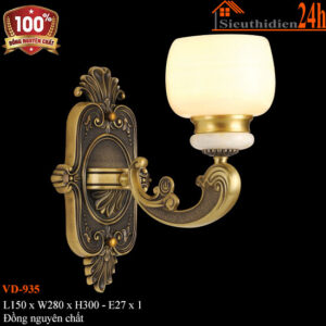 Đèn Tường Đồng Euroto VD-935