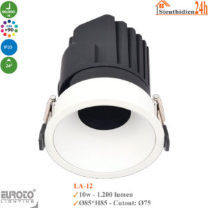 Alternative view of Đèn Spotlight Âm Trần Chống Chói Euroto LA-11 7w