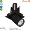 Đèn Spotlight Âm Trần Euroto LA-83 12w Đèn Spotlight Âm Trần Euroto LA-83 12w