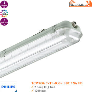Máng Chống Thấm Philips TCW060c 2xTL-D36w EBC 220v FE 1m2