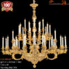 Đèn Chùm Đồng Mạ Vàng 24k Euroto CD-385/45