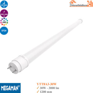 Bóng Đèn Led Tuýp T8 1200mm Megaman YTT8A3 30W