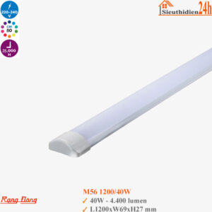 Bóng đèn Led bán nguyệt 1.2 m Rạng Đông 40w M56